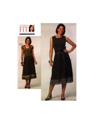 1139 VOGUE SANDRA BETZINA FLARE SKIRT, UNDERSKIRT, OBI PATTERN ABC-GHIJ
